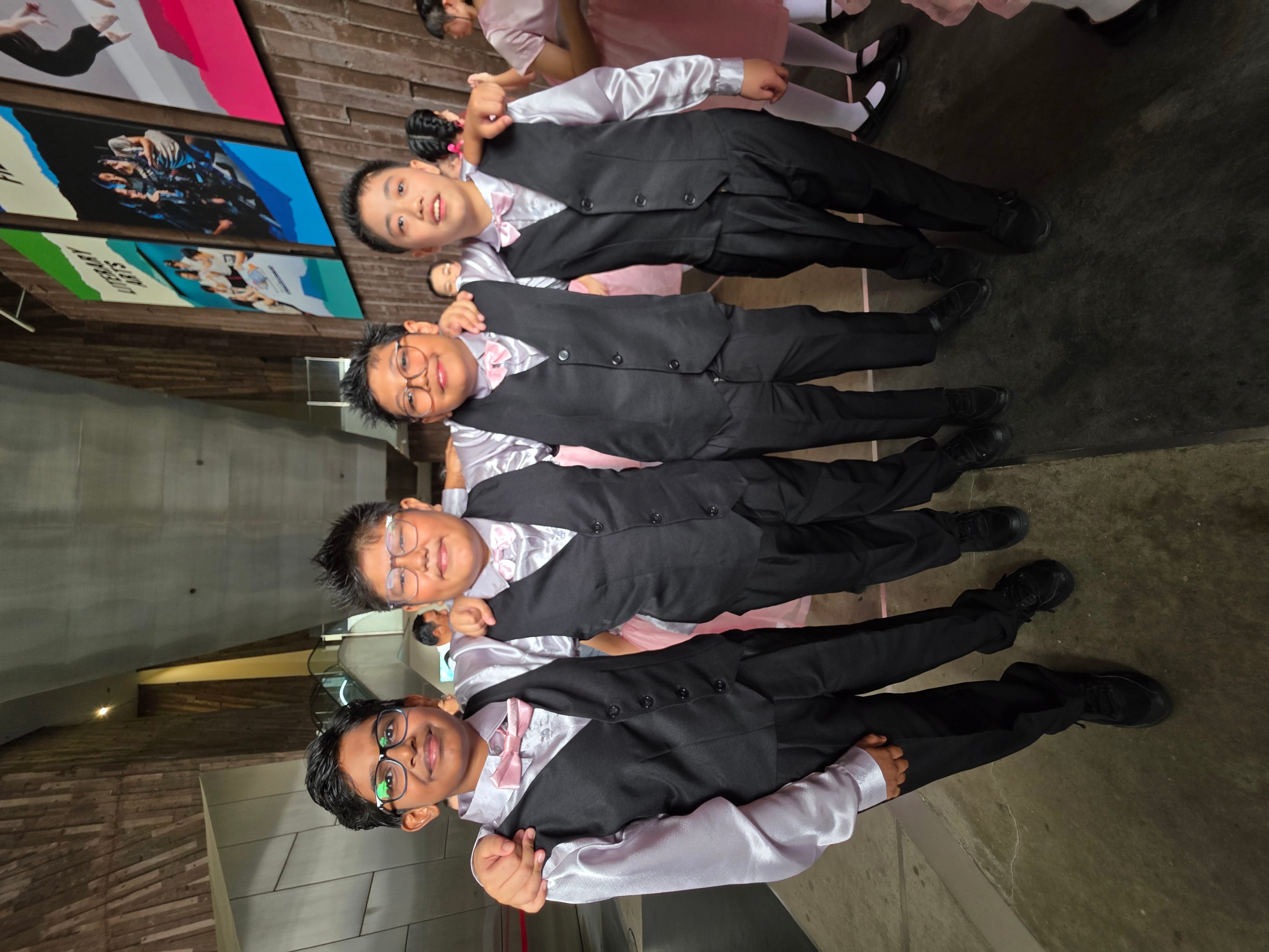 P5 and P6 Choir Boys